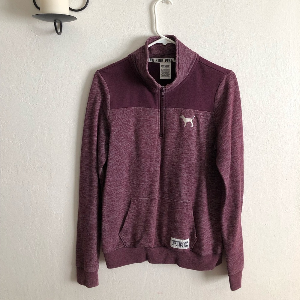 Quarter zip up sweater